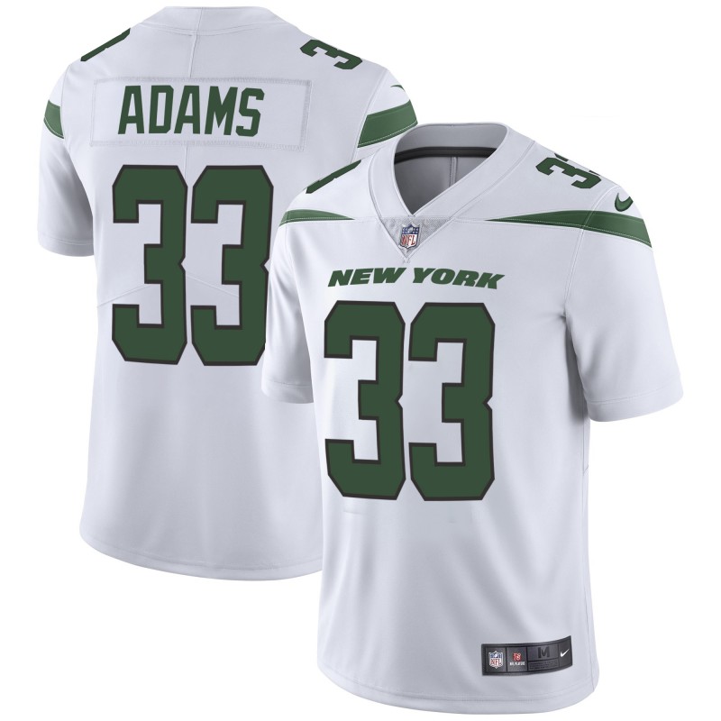 Men's New York Jets #33 Jamal Adams 2019 White Vapor Untouchable Limited Stitched NFL Jersey